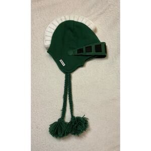 Zoo Zats Michigan State Spartans Fleece Lined Unisex Toboggan Green & White